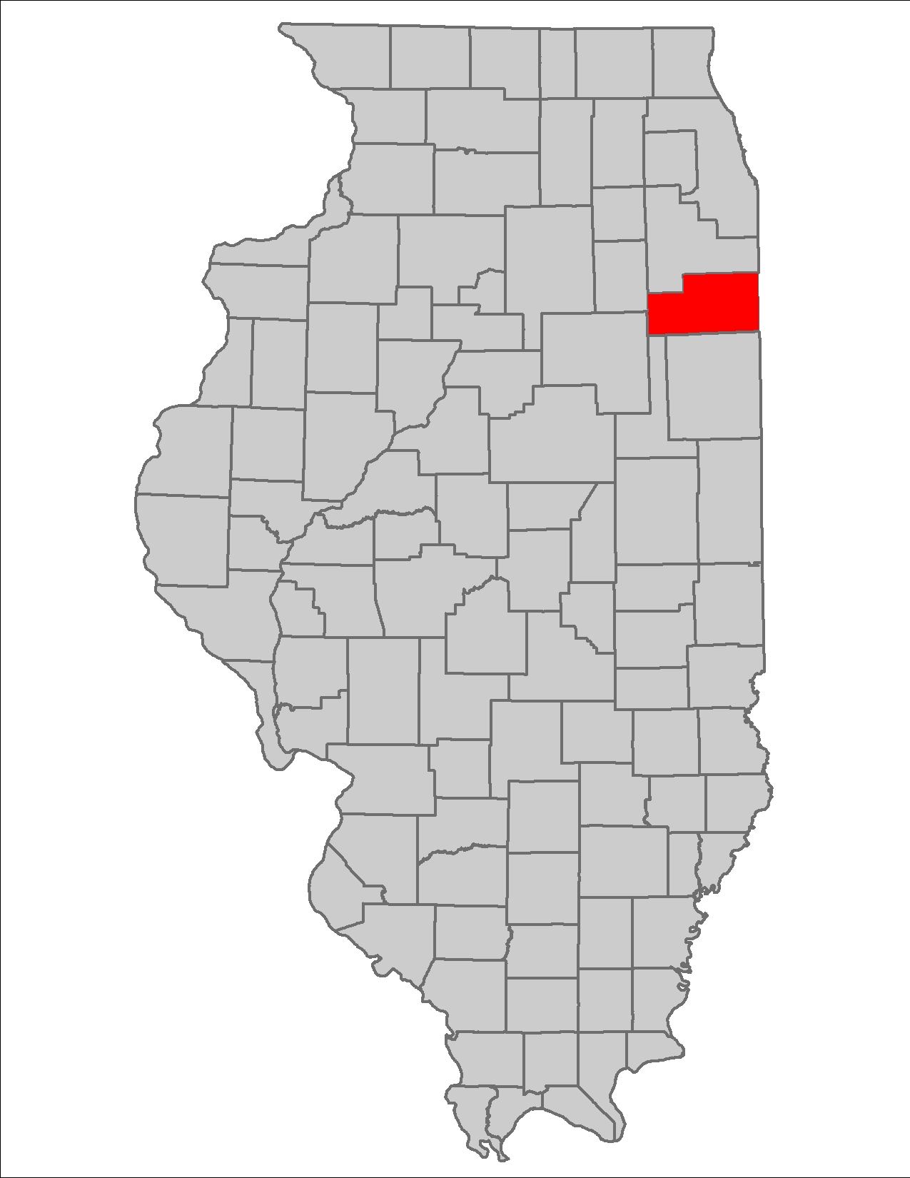 Kankakee County is located in northeastern Illinois